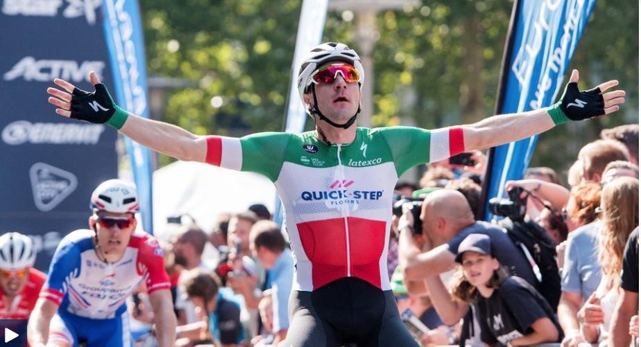 Elia Viviani vincitore a Rio 2016 dell'Omnium