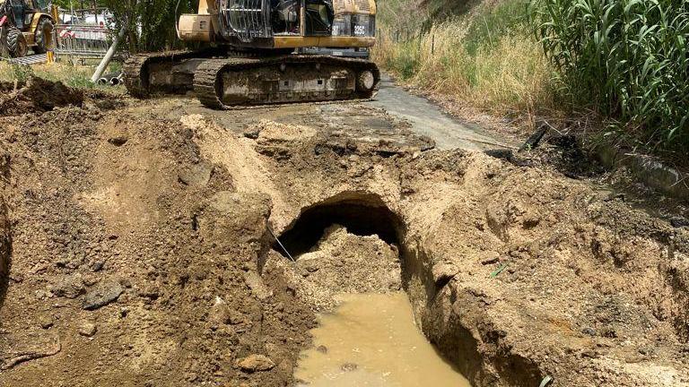 Si rompe tubatura, niente acqua per tutta la notte a Montenero e Quercianella