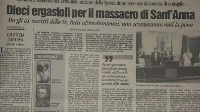 Sant’Anna, quella condanna attesa 61 anni per i nazisti che trucidarono 560 civili
