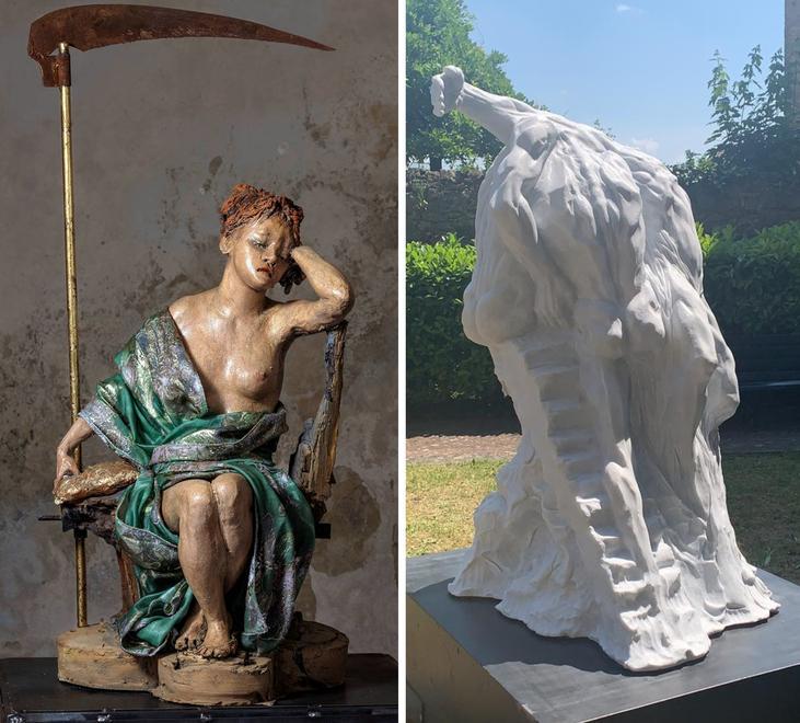 L’omaggio di Volterra al Rosso Fiorentino con Mutinelli e Riva strega anche Sgarbi 