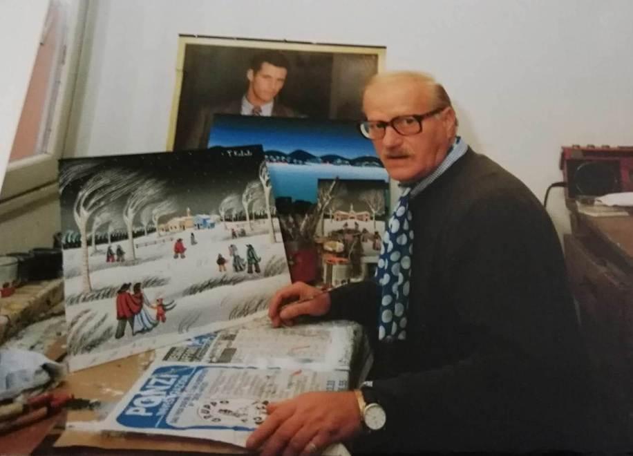 Il pittore Benito Toniato, in arte Kabalo, morto a 89 anni