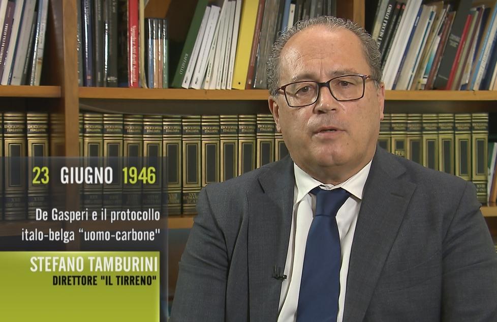 I grandi eventi del passato con il direttore del “Tirreno”