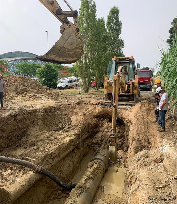 Si rompe la condotta a Porta a Terra Quercianella e Montenero senz’acqua 