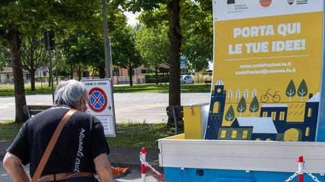 L’apecar a Porporana Sfalci, web e lampioni