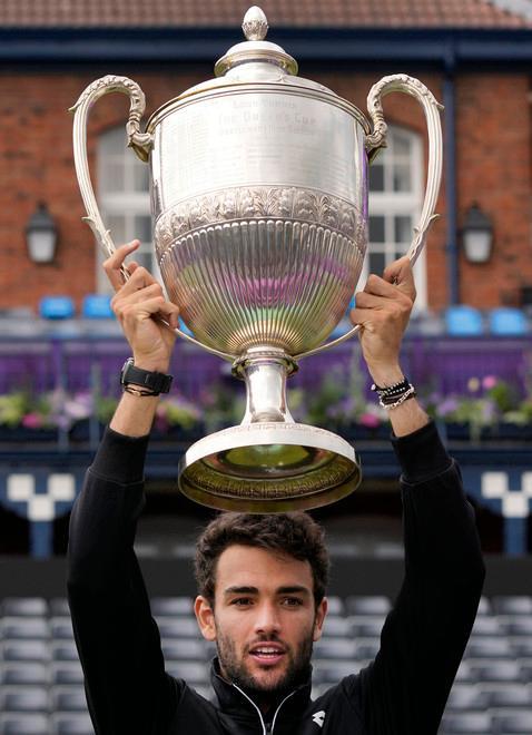 Il coach di Berrettini «Ora è consapevole che può puntare anche a Wimbledon» 