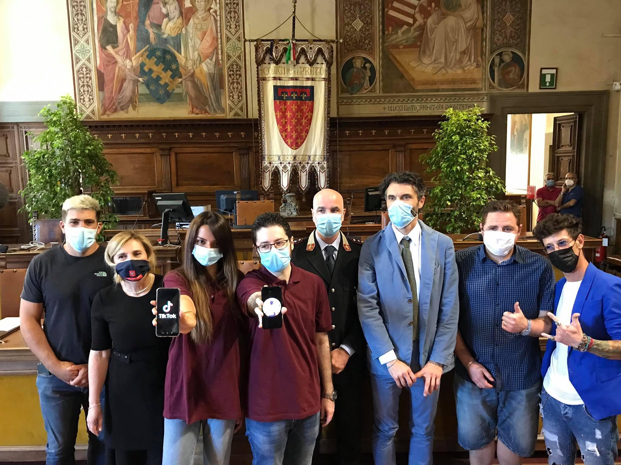 La presentazione dell'iniziativa in Comune