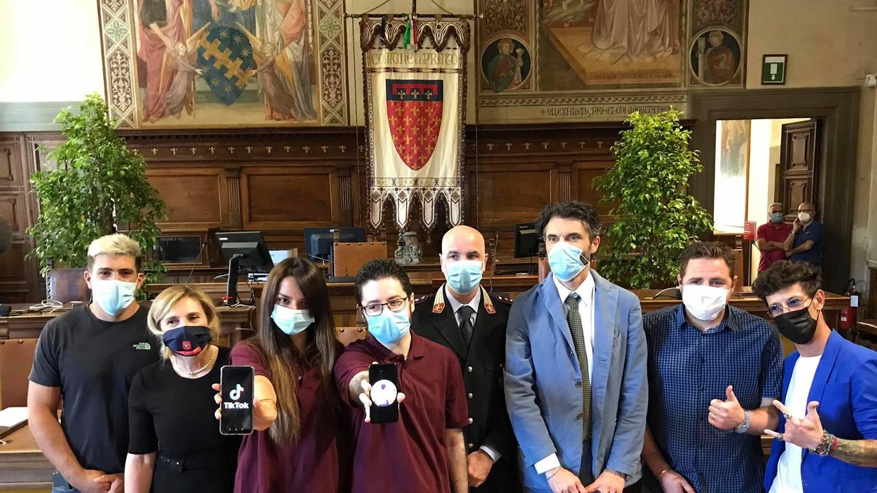 La presentazione dell'iniziativa in Comune