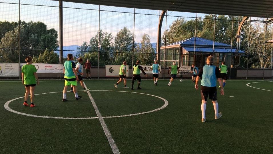Walking football sabato Lucca sfida Cecina