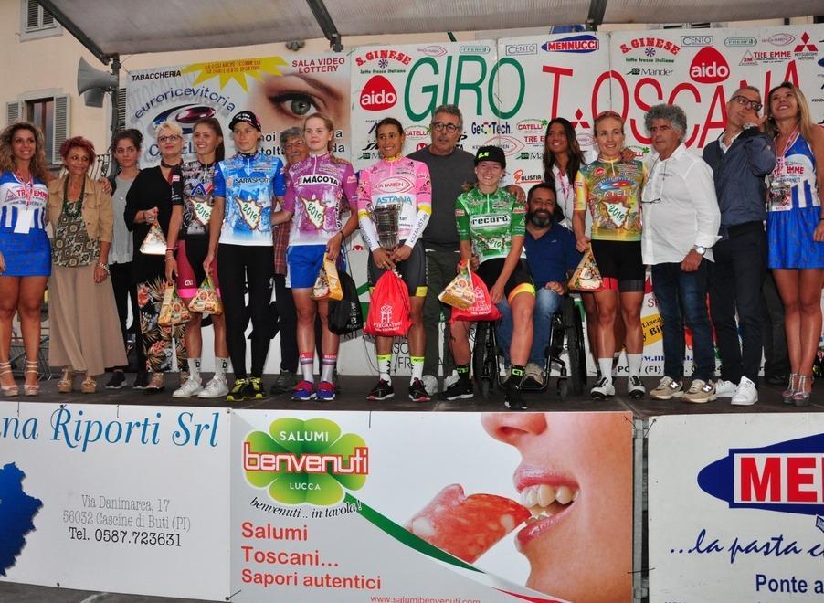 “Toscana donne”: gran finale con la tappa Lucca-Montecatini di 135 chilometri 