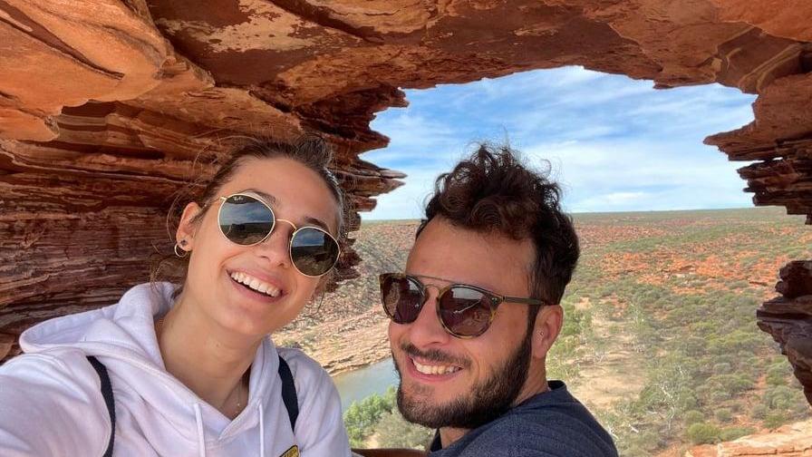 I due fidanzati lucchesi che si sono trasferiti in Australia alcuni anni fa e che poi hanno deciso di lasciare il lavoro per visitare quell’immenso Paese
