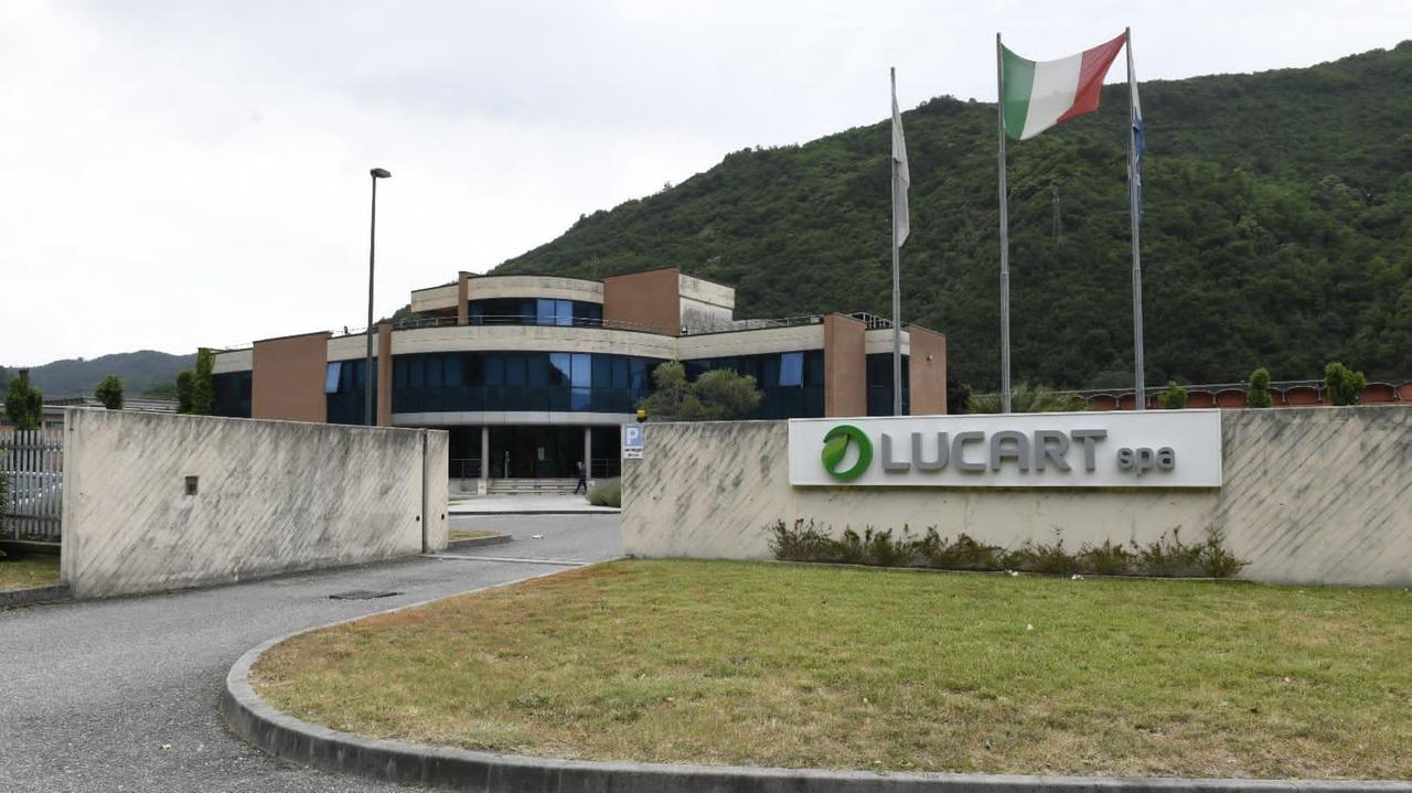 La sede dello stabilimento Lucart di Diecimo (Foto Sernacchioli)