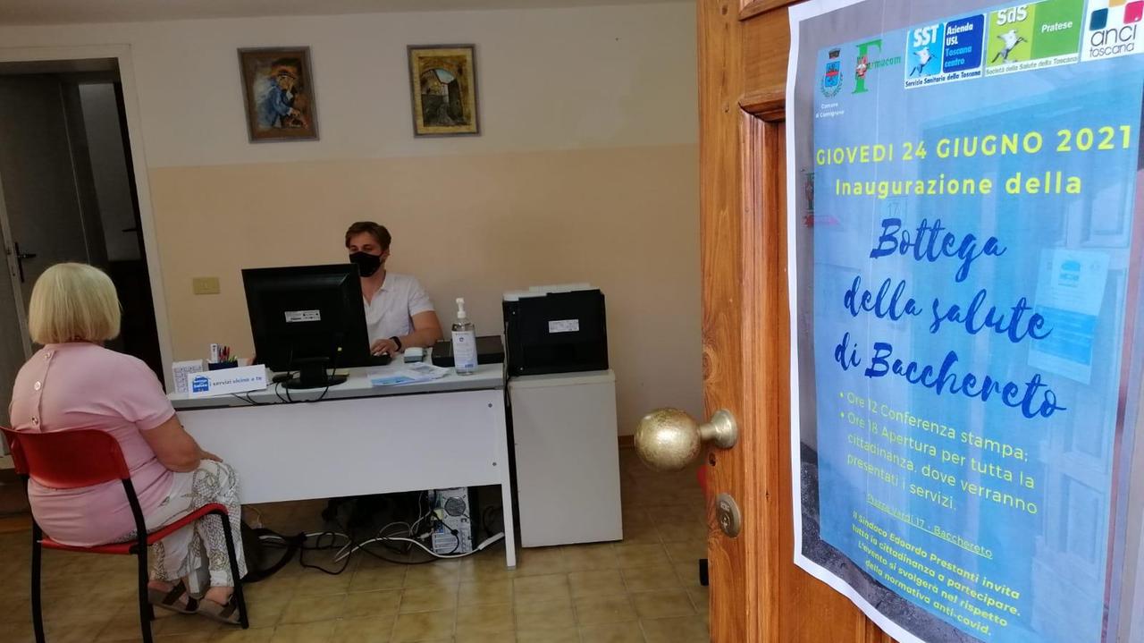 Inaugurata la Bottega della salute a Bacchereto