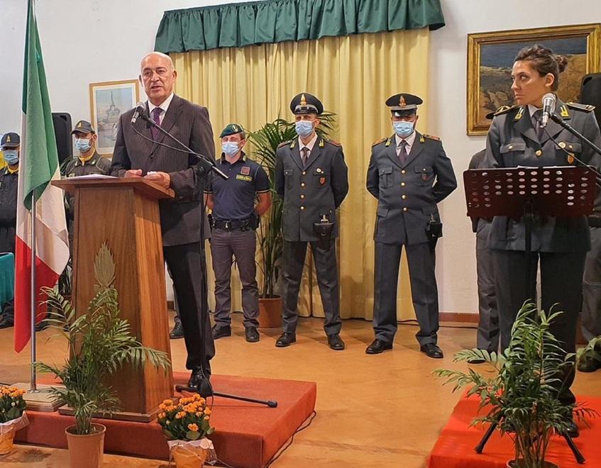 L’orgoglio delle fiamme gialle «Noi sempre in prima linea» 