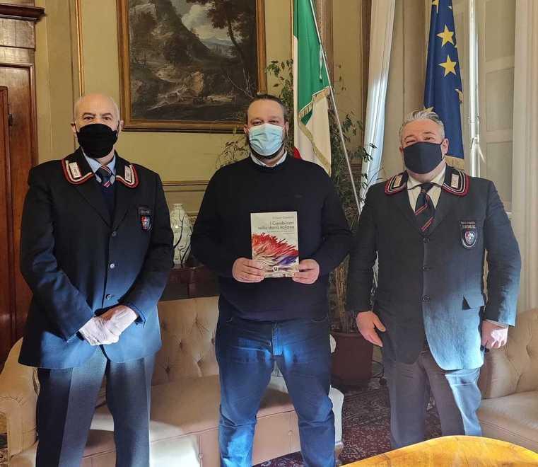 Associazione carabinieri ricevuta dal sindaco 