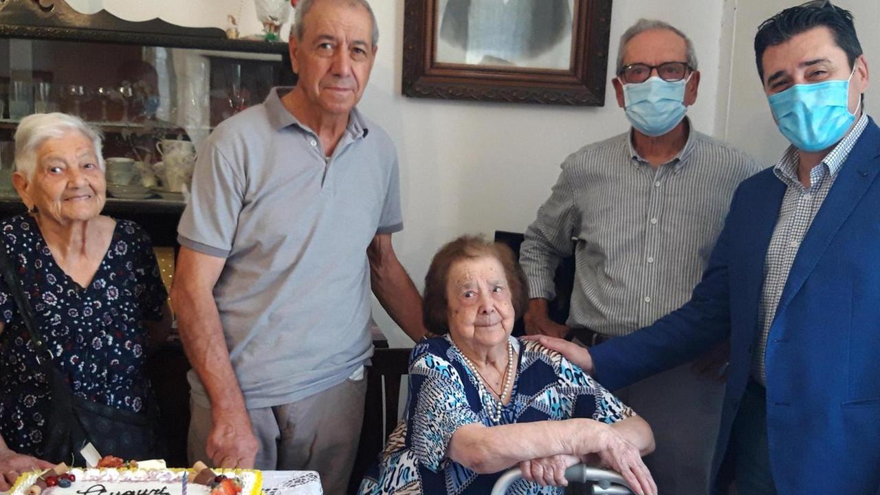 Caterina Piga, 101 anni e non sertirli 