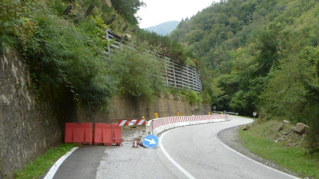 Una delle strade percorse dal quindicenne di Ferrara prima di essere ritrovato