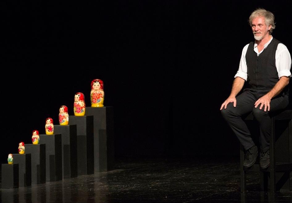 Bruno Cappagli in scena con “Viva voce”