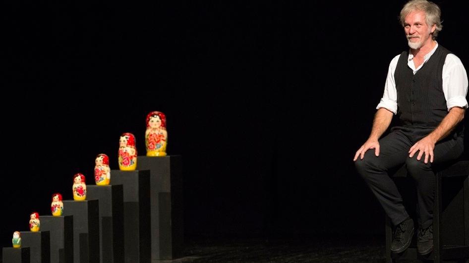 Bruno Cappagli in scena con “Viva voce”