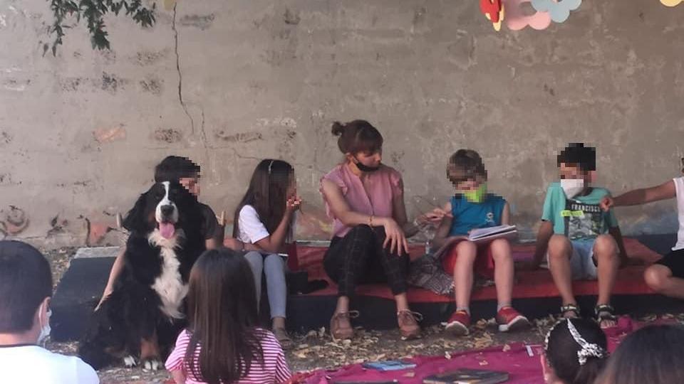A Dolianova un'aiutante bibliotecaria a quattro zampe