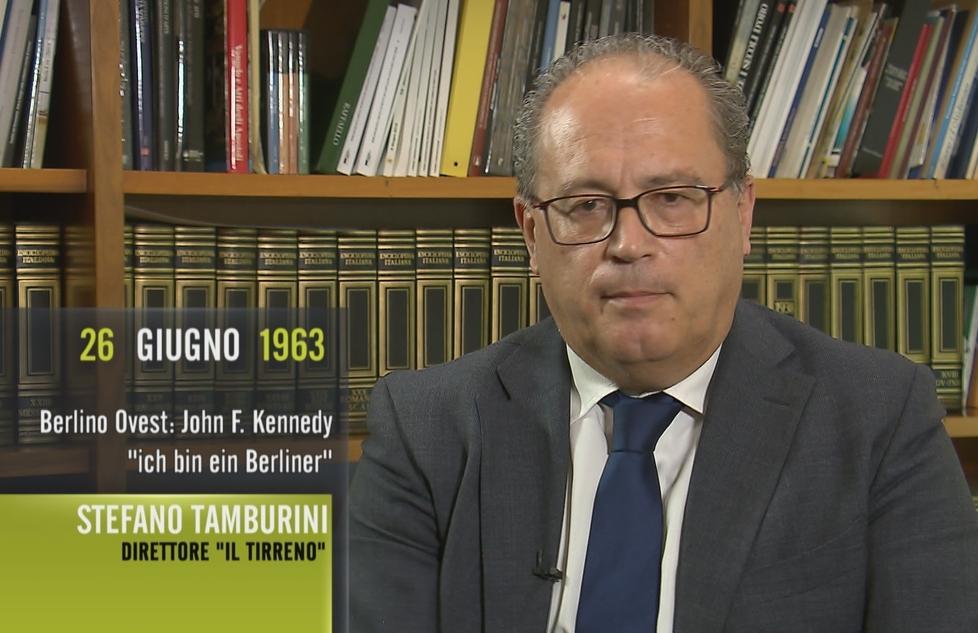 I grandi eventi del passato con il direttore del “Tirreno”