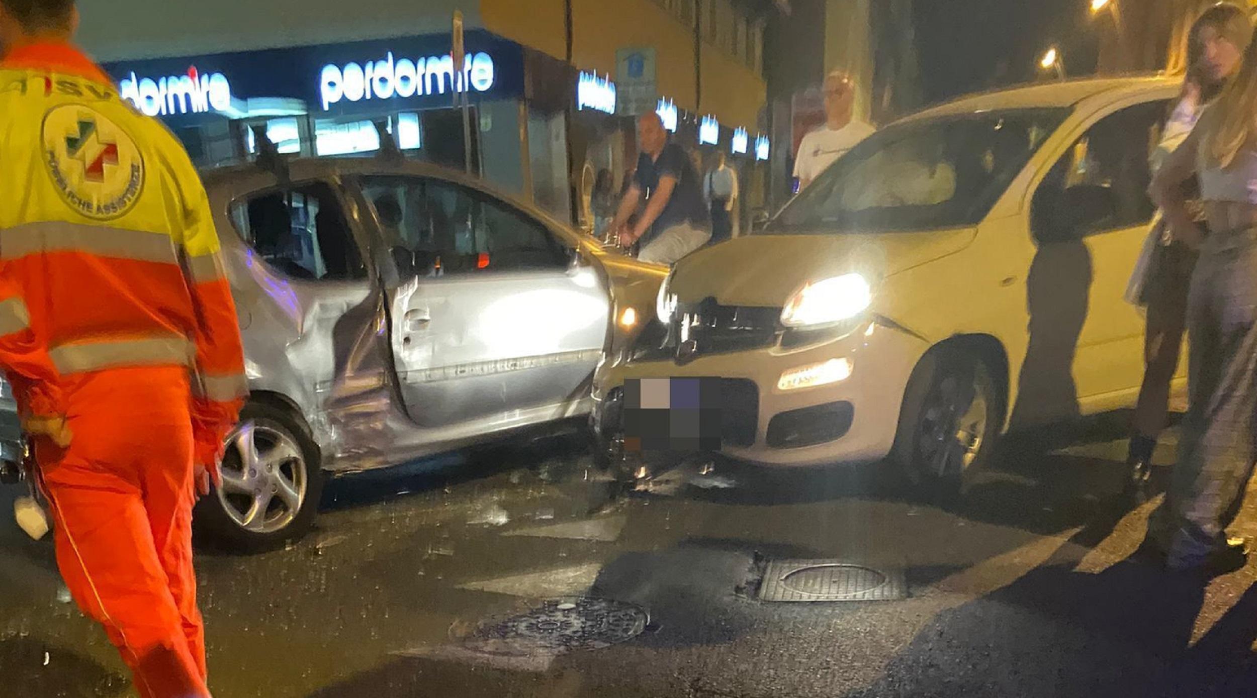 L'incidente in via Marradi