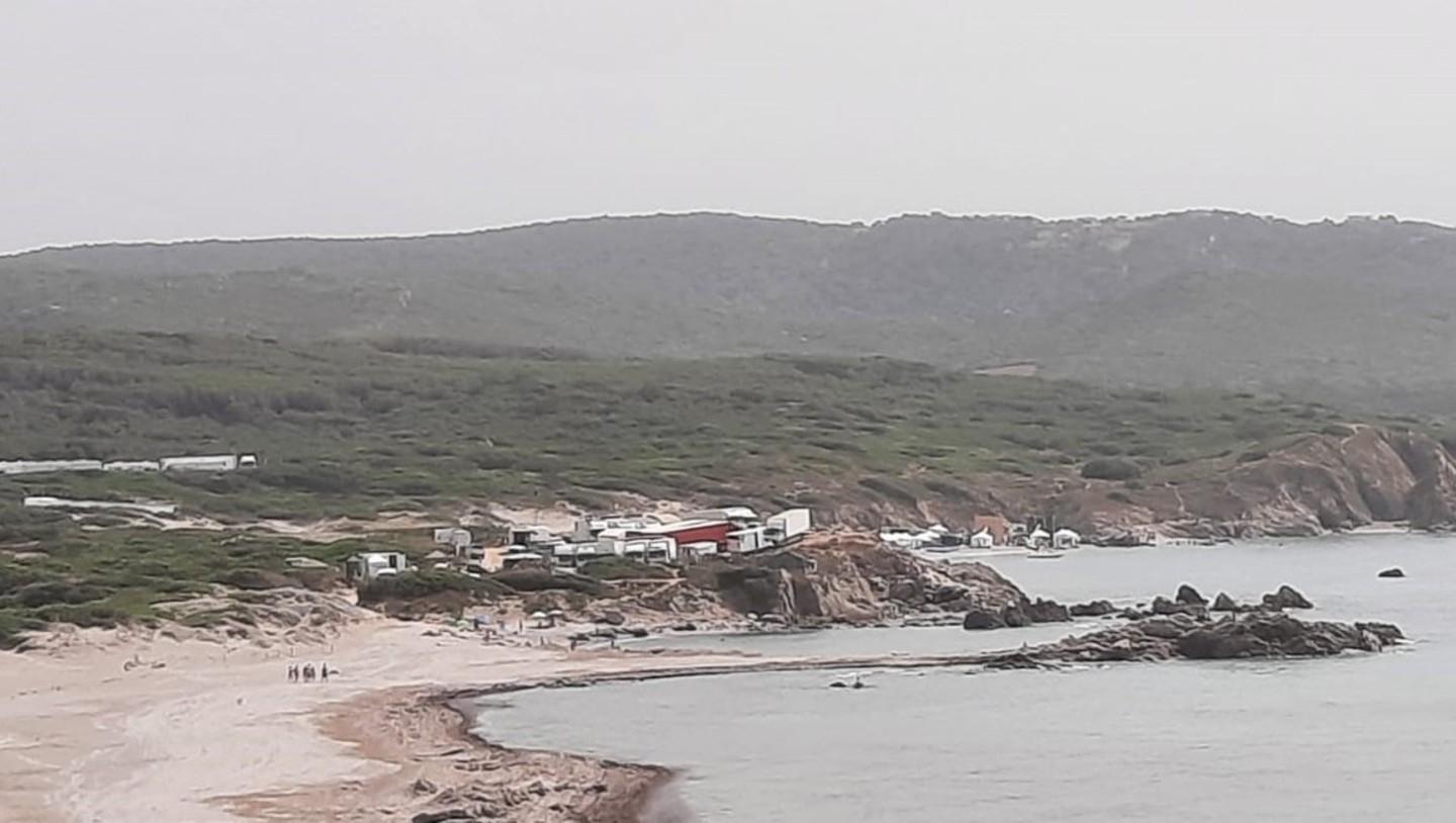 La Sirenetta a Rena majore e la spiaggia diventa un set 
