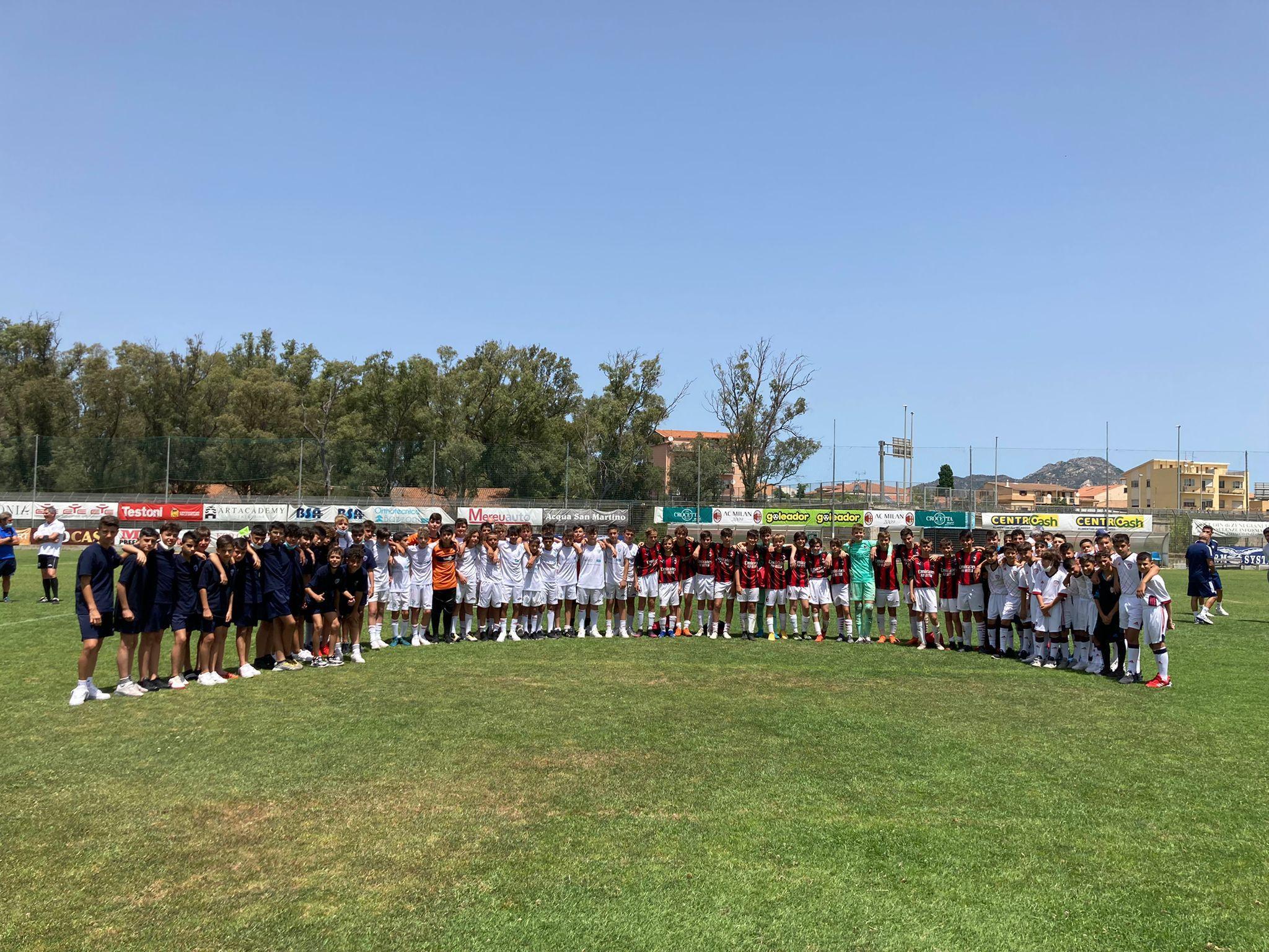 Calcio, il Milan vince a Olbia il trofeo Act Finanz dedicato agli under 12