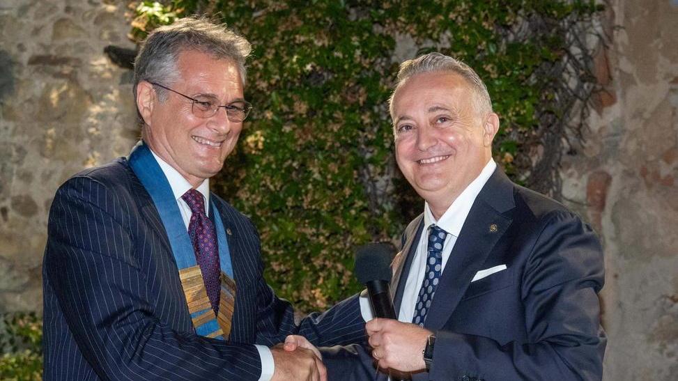 Rotary, il passaggio della campana tra Gentili e Niccoli