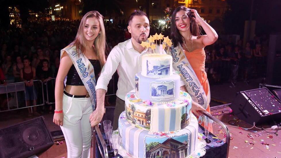 Il sindaco Baroncini festeggia il “compleanno di Montecatini” nel 2019
