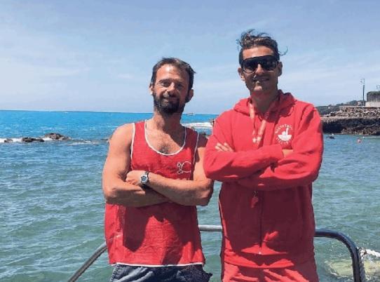 Da sinistra Andrea Cannavò e Michele Manfrin