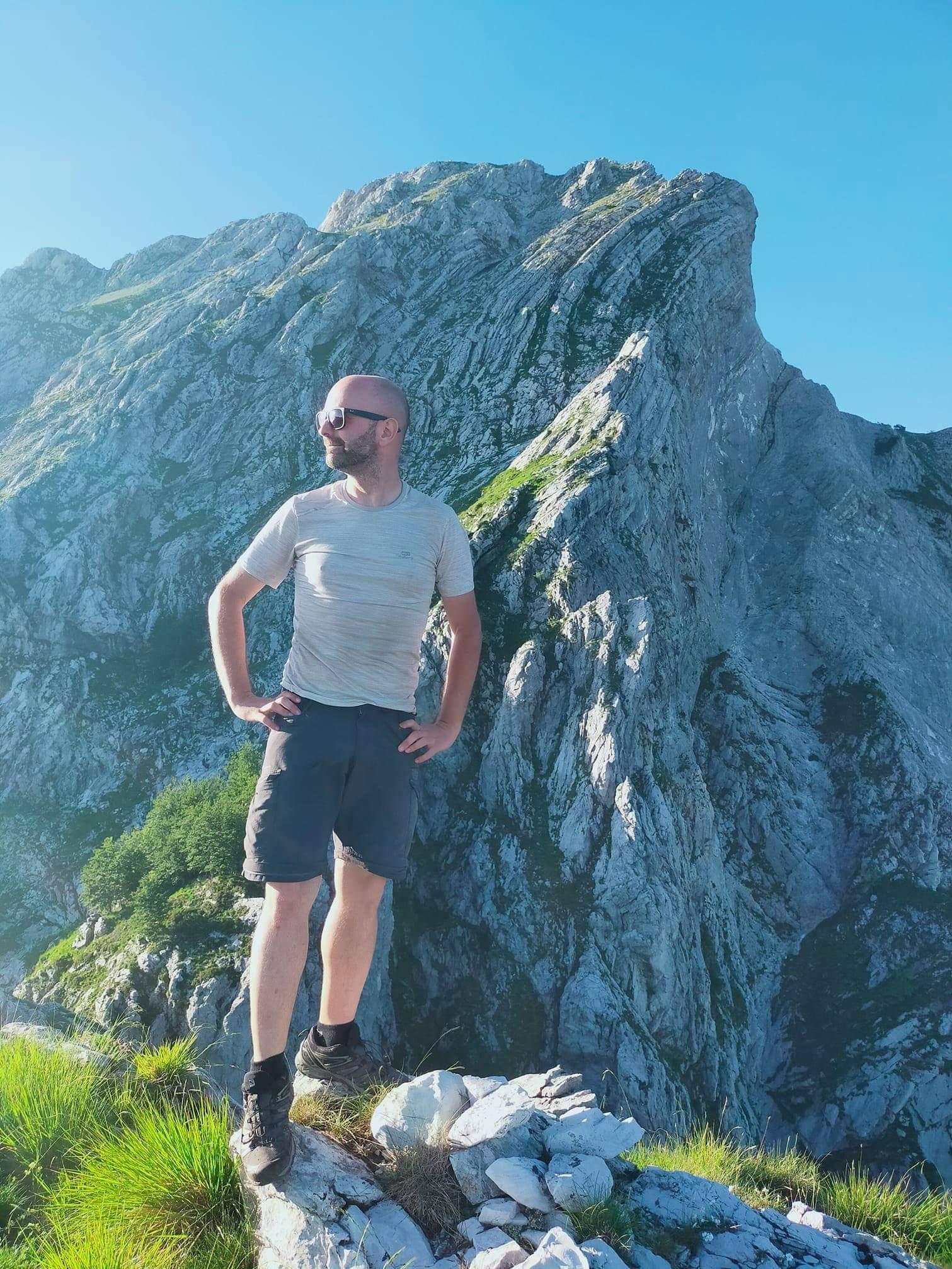 Gabriele Cisetti a Punta Questa, l’ultima foto prima della caduta