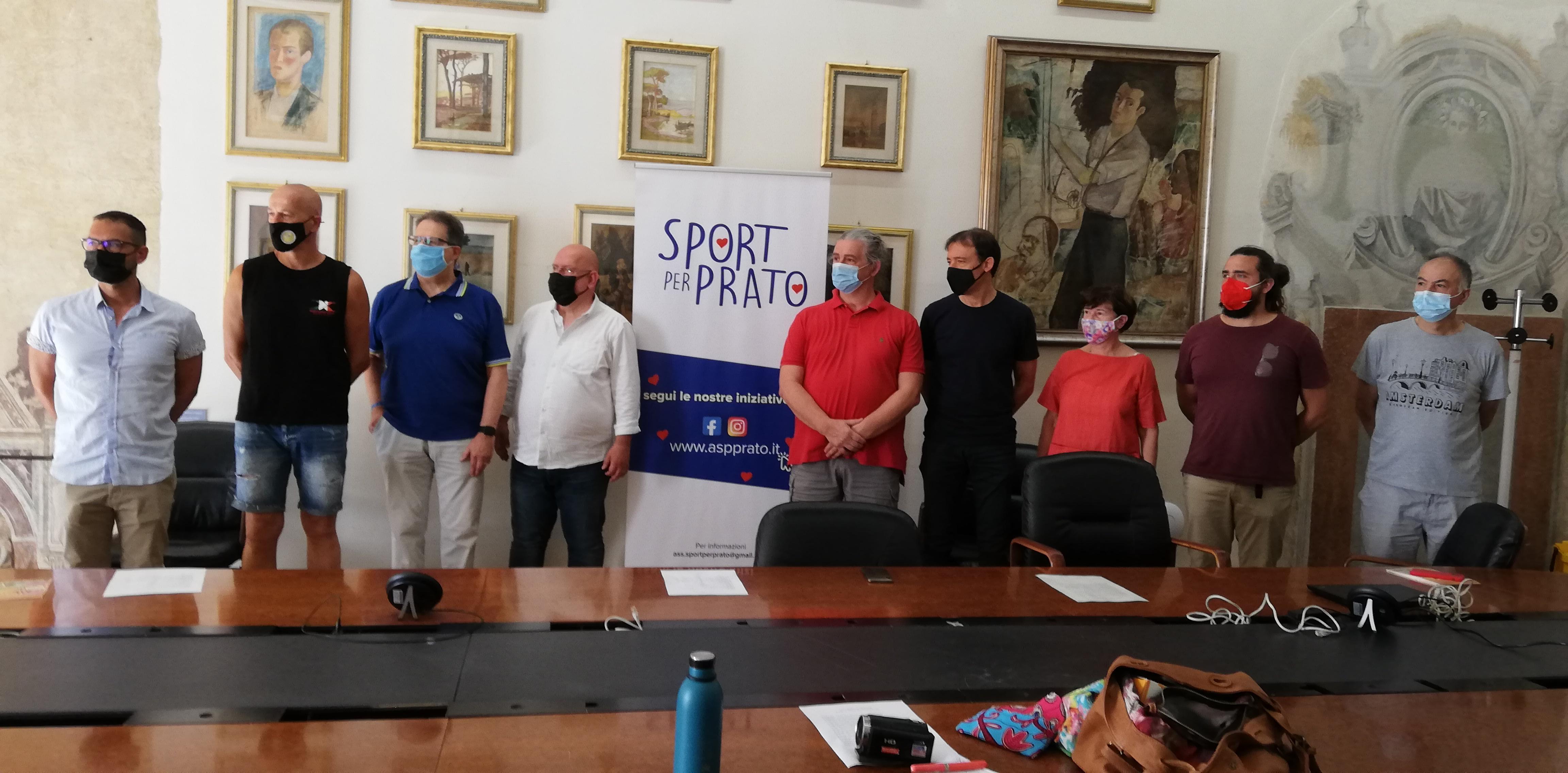 Presentata in Comune a Prato la manifestazione "S.O.S. Sport On Serraglio"