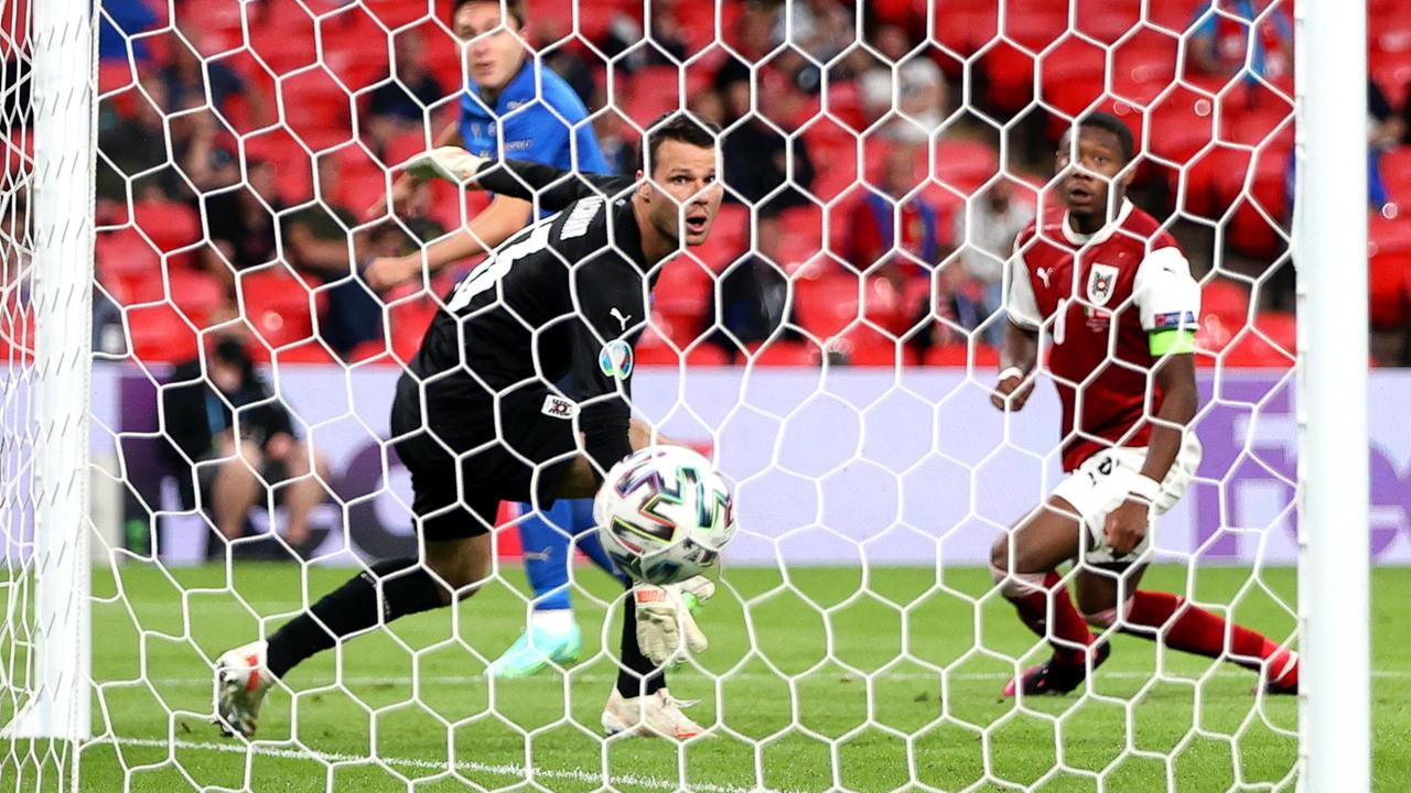 Il gol di Chiesa che ha sbloccato il durissimo match contro l'Austria