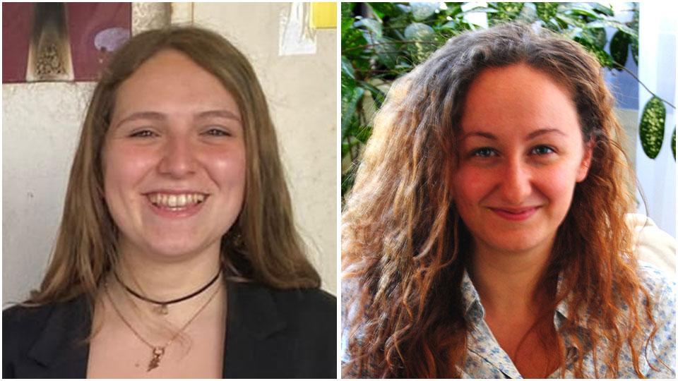 Sara Pellicci, per lei la lode nella 5ª elettronico e Lisa Paoli Mori, per lei cento e lode al corso serale