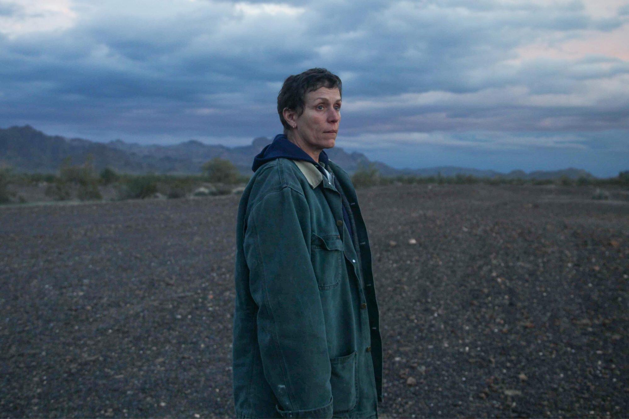 Frances McDormand protagonista del film "Nomadland"