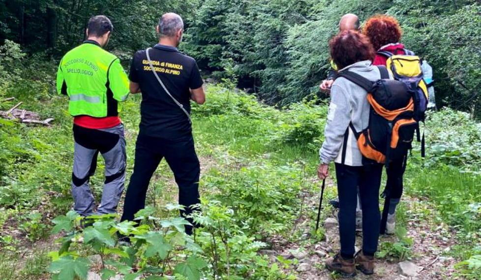 Perdono il sentiero escursionisti salvati dal Soccorso alpino