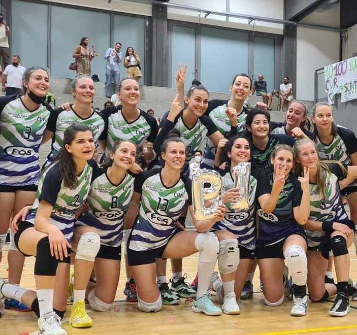 Il Centro Volley Reggiano sul velluto con il San Vito conquista la serie B2 