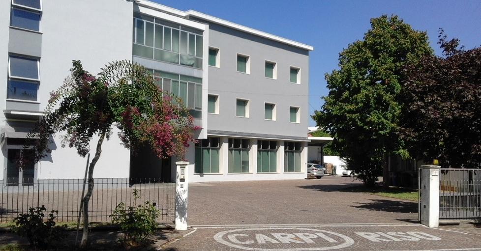 Carpi, Riseria Modenese: stabilimento su tre piani per trasformare il risone in prodotto finito 