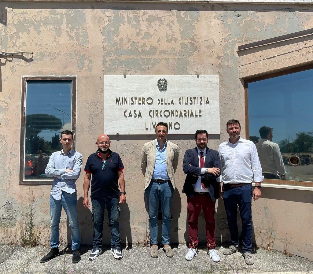 La visita di Fratelli d'Italia al carcere delle Sughere