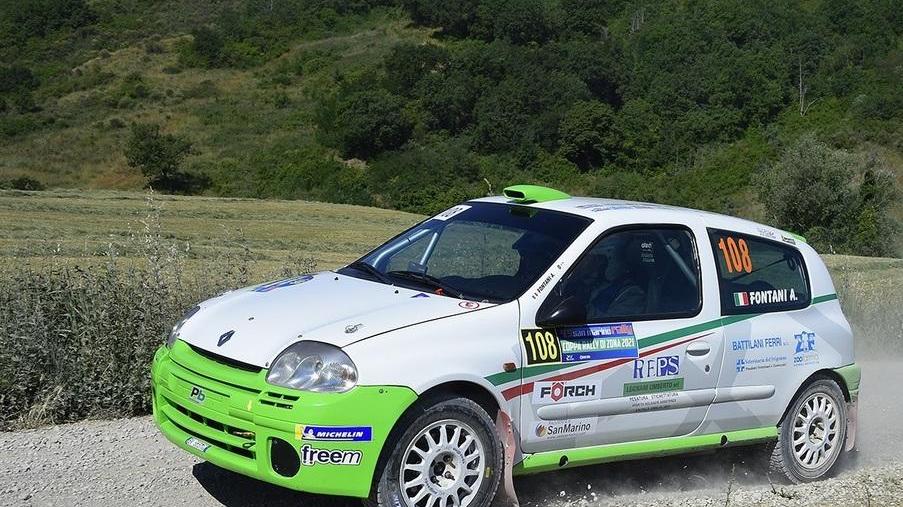 La Clio di Fontani e Spiga più veloce di tutti nella Coppa di zona