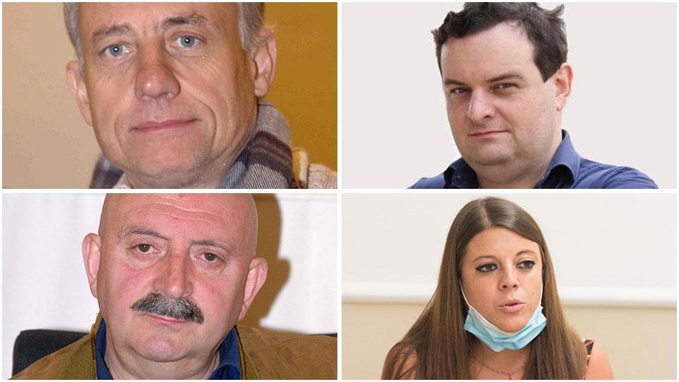 Riccardo Brocchini, Adolfo Del Soldato, Sisto Dati e Elisa Montemagni
