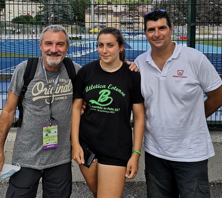 Laura Casadei è settima ai campionati assoluti nel lancio del martello 
