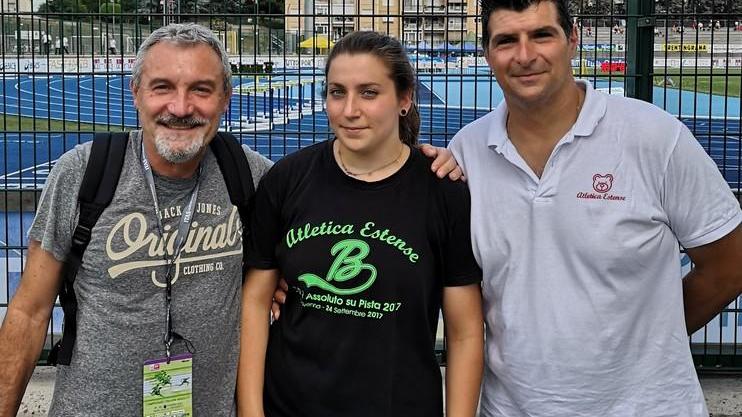 Laura Casadei è settima ai campionati assoluti nel lancio del martello