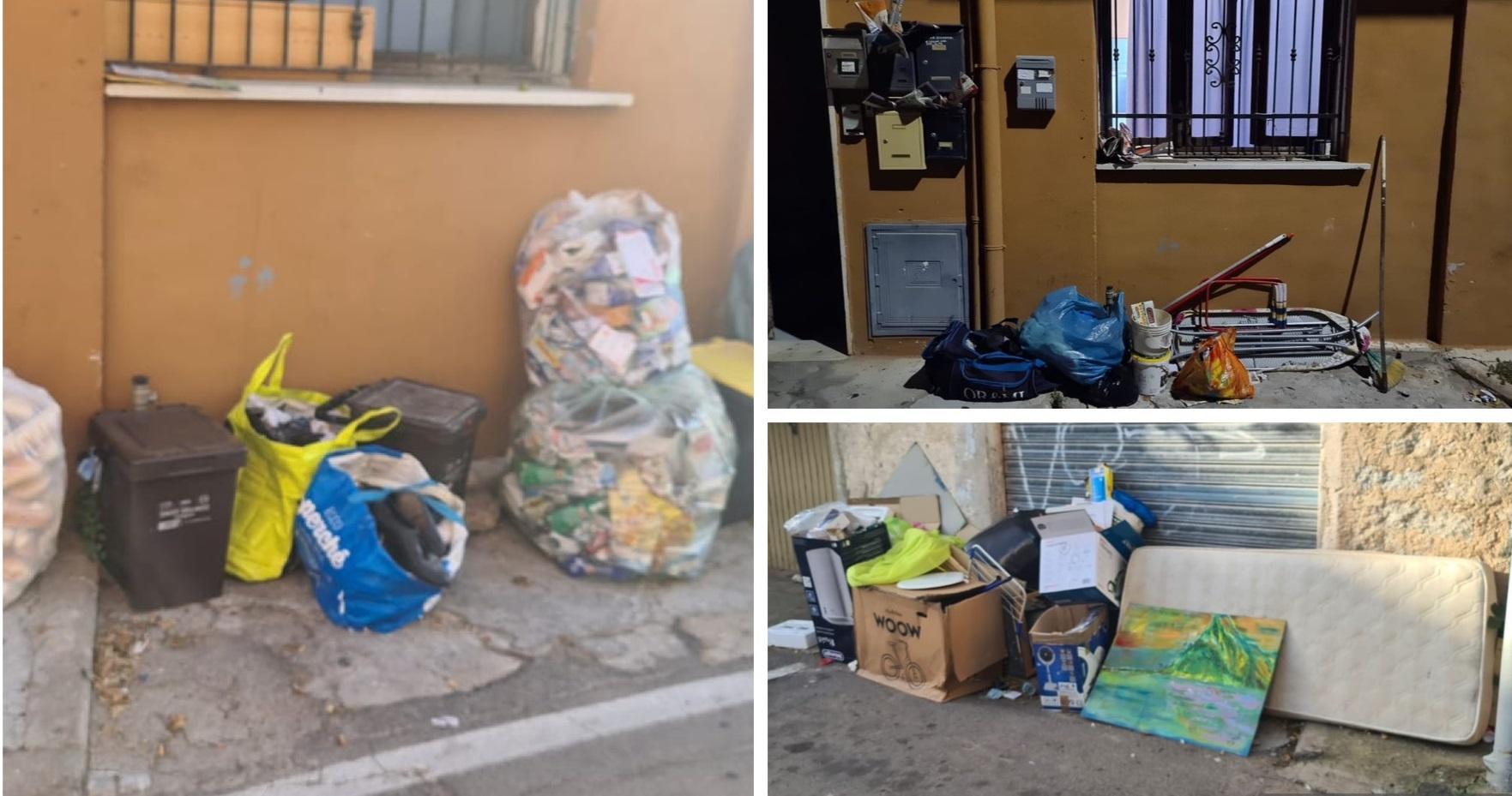 Le condizioni di alcune vie di Sa Rughe