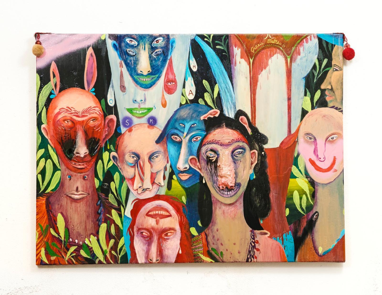 Silvia Mei in mostra a Sassari: emozioni surreali a colori