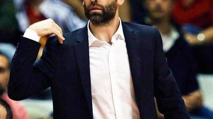 L'allenatore Francesco Taccetti, terzo assistente della Unahotels