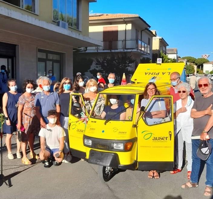 Libri e letture su tre ruote con La Pina bibliotecaria 