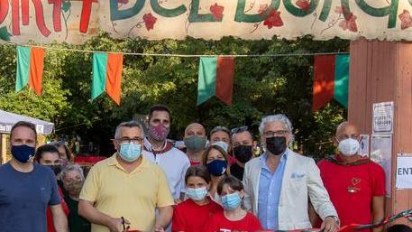 Ecco la Giostra del Borgo nella sede della contrada