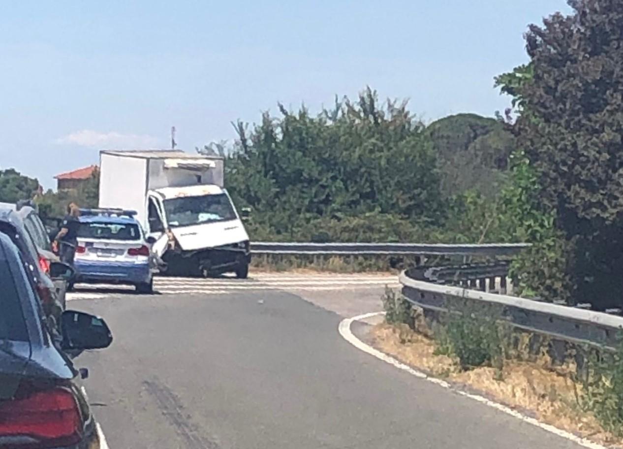 Incidente sull'Aurelia, chilometri di coda