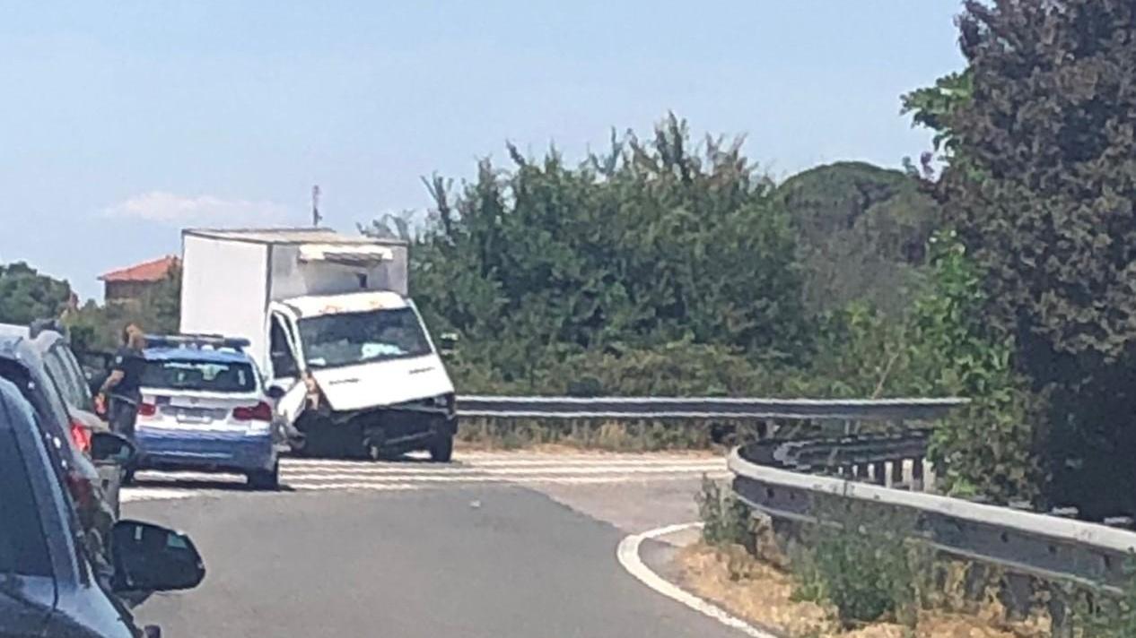 Incidente sull'Aurelia, chilometri di coda